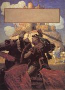 NC Wyeth The Boy-s King Arthur china oil painting reproduction